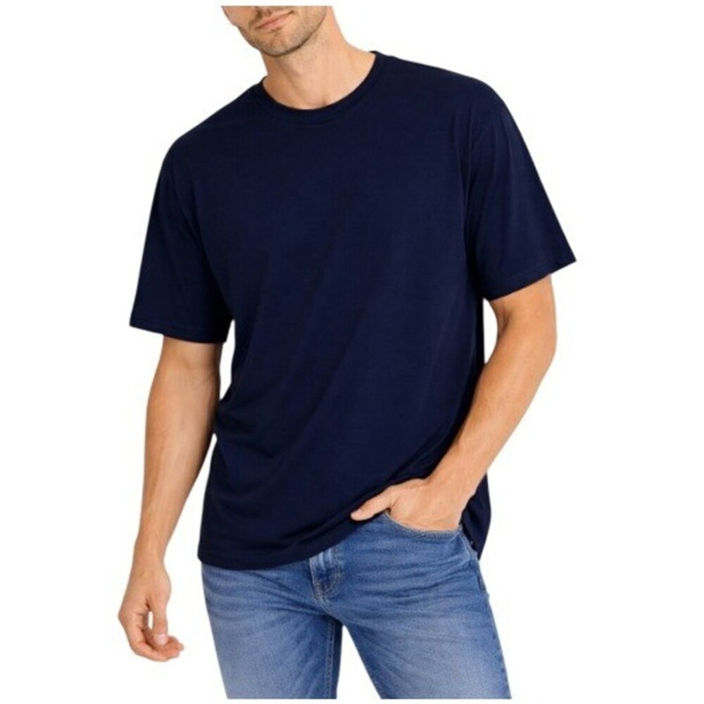CSG Men's Navy Blue Short Sleeve Crew Neck Basic Tee Size 4XL NWT